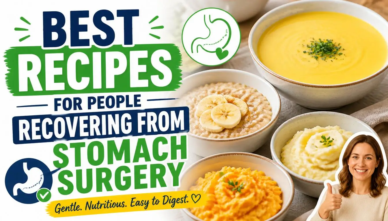 Best Recipes for People Recovering From Stomach Surgery