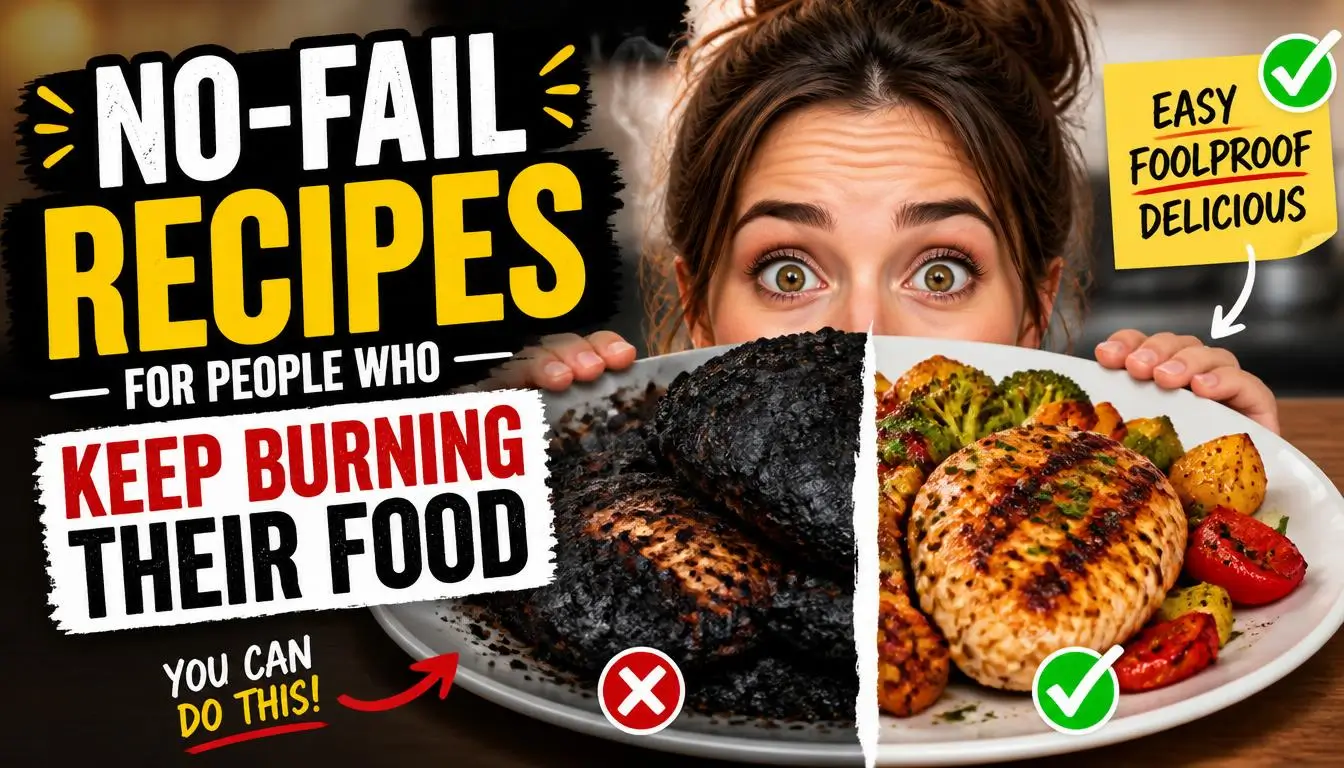 No-Fail Recipes for People Who Keep Burning Their Food
